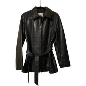 Gorgeous Nine West Leather Jacket